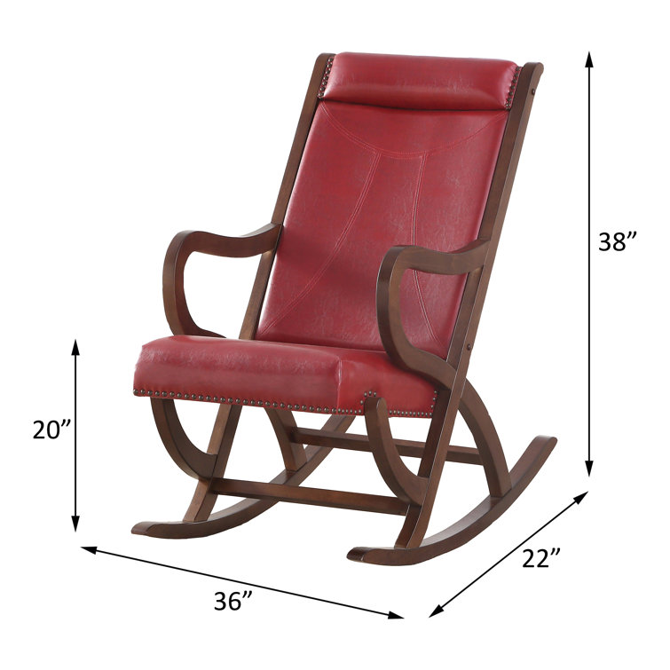 Cinthia rocking chair best sale red barrel studio frame